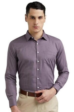 Van Heusen Men's Solid Slim Fit Shirt