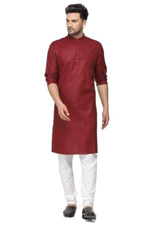 TULSSIKAA Men's Cotton Blended Traditional Kurta Only (Ethnic Wear)