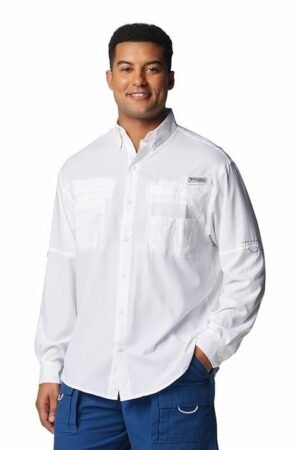 Columbia Men Omni-Wick Tamiami II Hiking and Trekking Long Sleeve Shirt