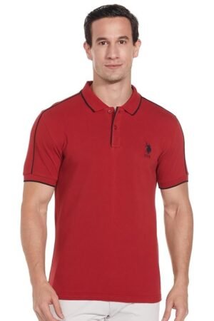 U. S. POLO ASSN. Men's Solid Slim Fit Polo Shirt