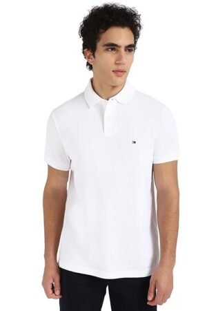 Tommy Hilfiger Men's Solid Regular Fit T-Shirt