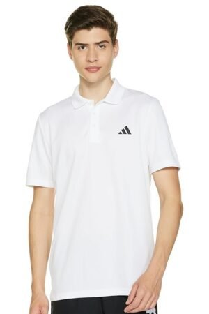 adidas Men's Geometric Regular Fit Polo Shirt
