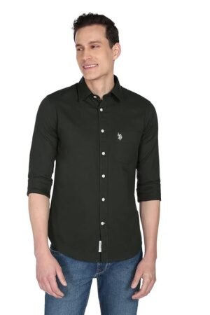 U.S. POLO ASSN. Men's Cotton Regular Fit Shirt