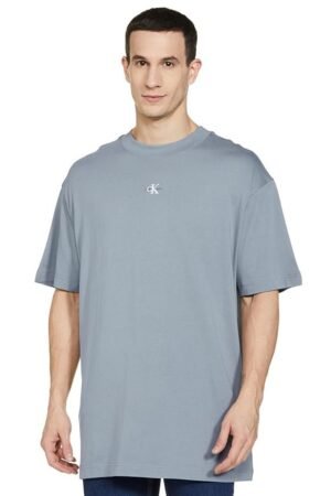 Calvin Klein Jeans Men's Solid Relaxed Fit T-Shirt