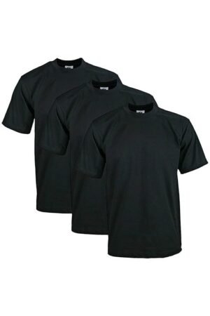 Pro Club Men's 3-Pack Heavyweight Cotton Short Sleeve Shirts