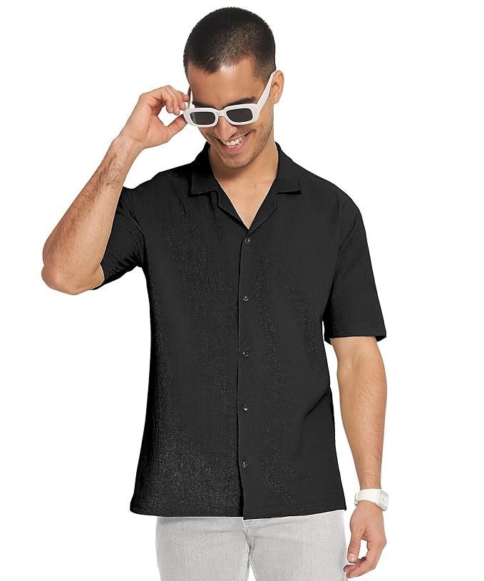 SWADESI STUFF Men's Regular Fit Casual Shirt