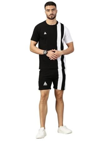 STARLY Summer Cotton Co ord Set | Short Sleeve Tshirt Short Tracksuit For Men